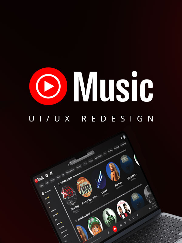 Youtube Music UI/UX Redesign